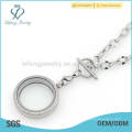 2015 locket chain photo design,engagement 18K silver necklace jewelry